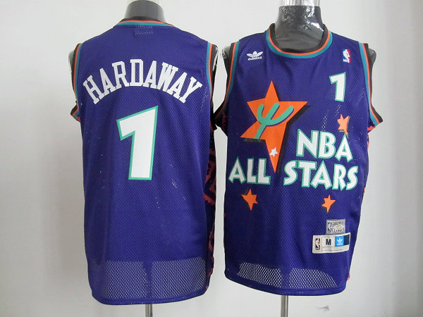  NBA Mitchell Ness Orlando Magic 1 Penny Hardaway 1995 All Star Swingman Jersey